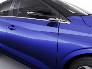 hyundai i20 2021 Model 3D