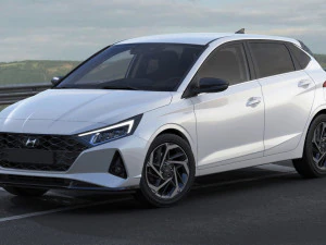 hyundai i20 2021 3D Model