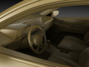 hyundai i20 2021 Model 3D