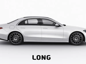 mercedes-benz classe s 2021 amg-line lwb e swb Modelo 3D