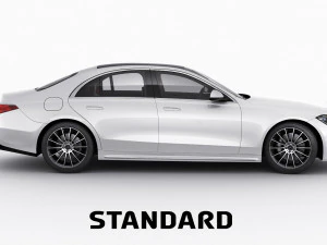 mercedes-benz classe s 2021 amg-line lwb e swb Modelo 3D