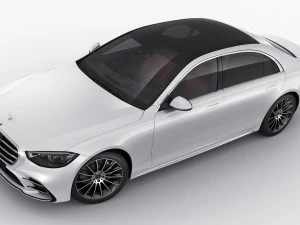mercedes-benz classe s 2021 amg-line lwb e swb Modelo 3D