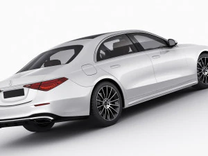 mercedes-benz classe s 2021 amg-line lwb e swb Modelo 3D