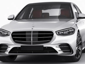 mercedes-benz classe s 2021 amg-line lwb e swb Modelo 3D