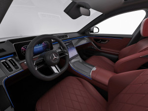 mercedes-benz s-class 2021 amg-line lwb and swb 3D 模型