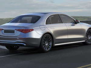 mercedes-benz classe s 2021 amg-line lwb e swb Modelo 3D