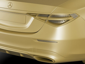 mercedes-benz s-class 2021 amg-line lwb and swb 3D 模型