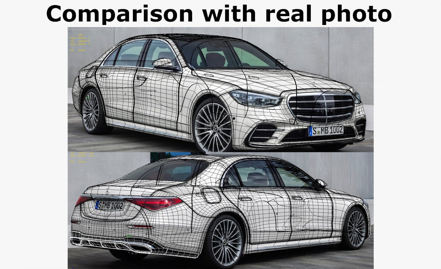 Mercedes Benz S Class 21 Amg Line Lwb And Swb Modelados 3d In Sedan 3dexport