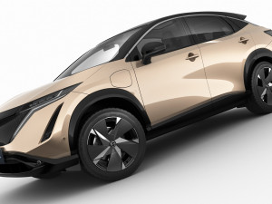 nissan ariya 2021 Model 3D