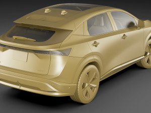 nissan ariya 2021 Model 3D