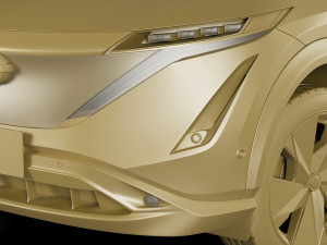 nissan ariya 2021 Model 3D