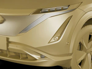 nissan ariya 2021 3D Model