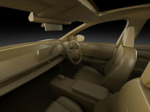 nissan ariya 2021 Model 3D