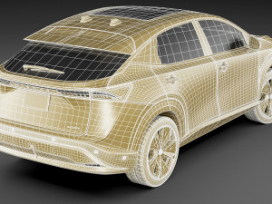 nissan ariya 2021 Model 3D