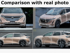 nissan ariya 2021 Model 3D
