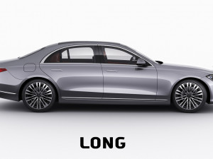 mercedes-benz s-class 2021 lwb and swb Modèle 3D