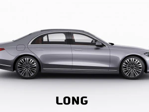 mercedes-benz s-class 2021 lwb and swb 3D Model