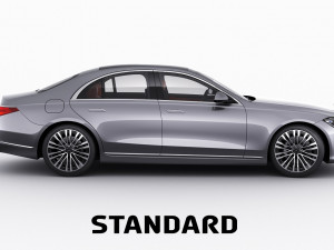 mercedes-benz s-class 2021 lwb and swb Modèle 3D