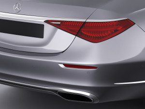 mercedes-benz s-class 2021 lwb and swb Modèle 3D