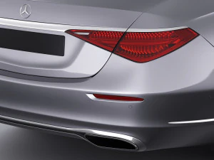 mercedes-benz s-class 2021 lwb and swb 3D Model