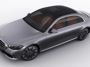 mercedes-benz s-class 2021 lwb and swb 3D Model