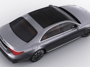 mercedes-benz s-class 2021 lwb and swb Modèle 3D