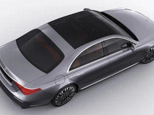 mercedes-benz s-class 2021 lwb and swb 3D Model