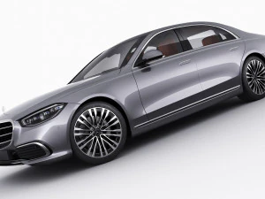 mercedes-benz s-class 2021 lwb and swb 3D Model