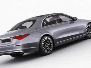 mercedes-benz s-class 2021 lwb and swb 3D Model