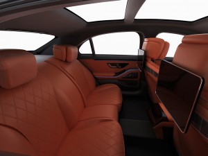 mercedes-benz s-class 2021 lwb and swb Modèle 3D