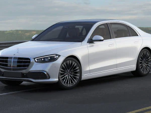 mercedes-benz s-class 2021 lwb and swb 3D Model