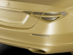 mercedes-benz s-class 2021 lwb and swb 3D Model