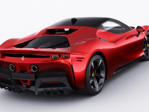 ferrari sf90 stradale 3D Model