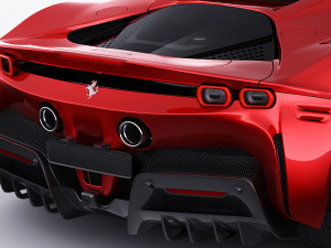 ferrari sf90 stradale 3D Model
