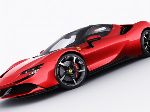 ferrari sf90 stradale 3D Model