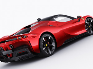 ferrari sf90 stradale 3D Model
