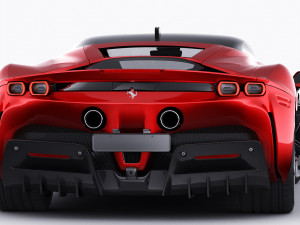 ferrari sf90 stradale 3D Model