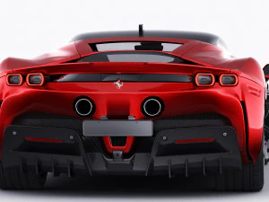 ferrari sf90 stradale 3D Model