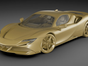 ferrari sf90 stradale 3D Model