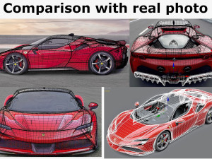 ferrari sf90 stradale 3D Model