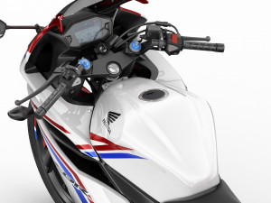 honda cbr 500r 2016-2018 3D 모델