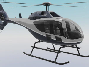 generic helicopter 3D Model