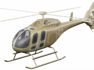 generic helicopter 3D Model