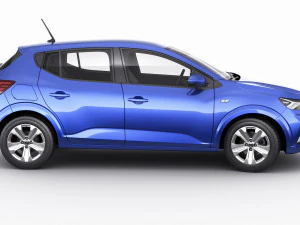 dacia sandero 2021 3D Model