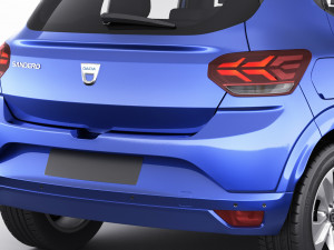 dacia sandero 2021 3D Model