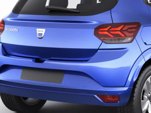 dacia sandero 2021 3D Model
