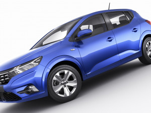 dacia sandero 2021 3D Model
