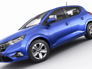dacia sandero 2021 3D Model