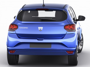 dacia sandero 2021 3D Model