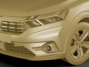 dacia sandero 2021 3D Model